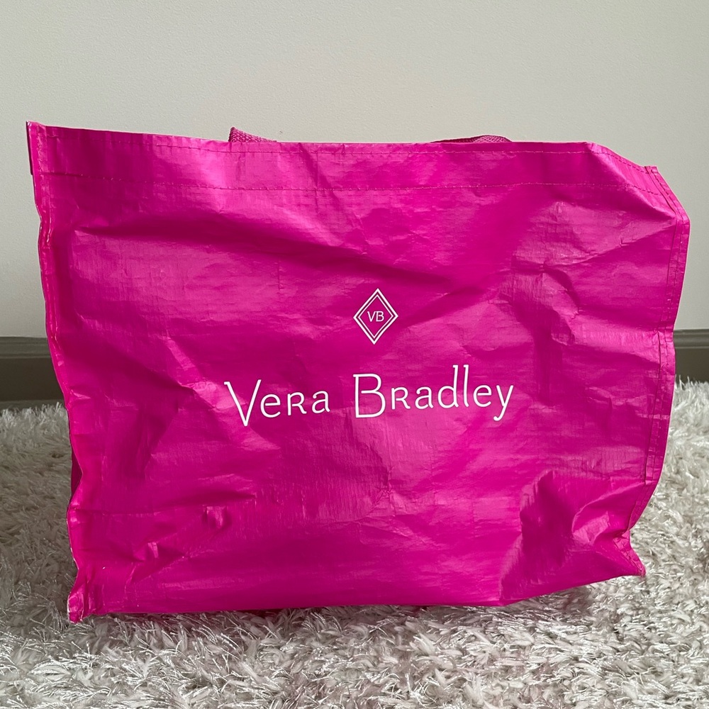 Vera Bradley Pink Reusable Lightweight Tote